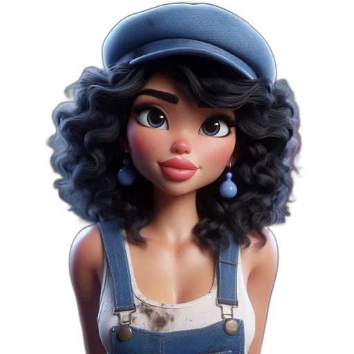 cartoon, 3d render, photorealistic, concept art transparent PNG cut-out
