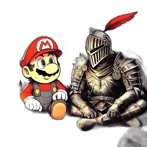 sword, weapon, mask, concept art transparent PNG cut-out