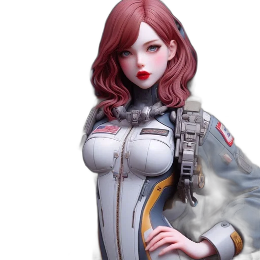 jacket, concept art, 3d render, fantasy art transparent PNG cut-out