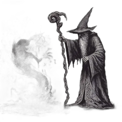 staff, hat, sword, mask transparent PNG cut-out