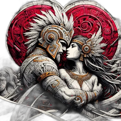 fantasy art, concept art, comic book art, photorealistic transparent PNG cut-out