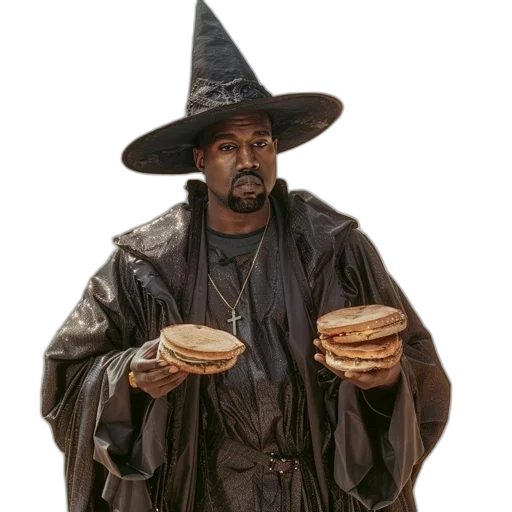 food, hat, staff, jacket transparent PNG cut-out