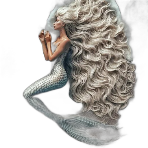 hair, creature, dragon, mask transparent PNG cut-out