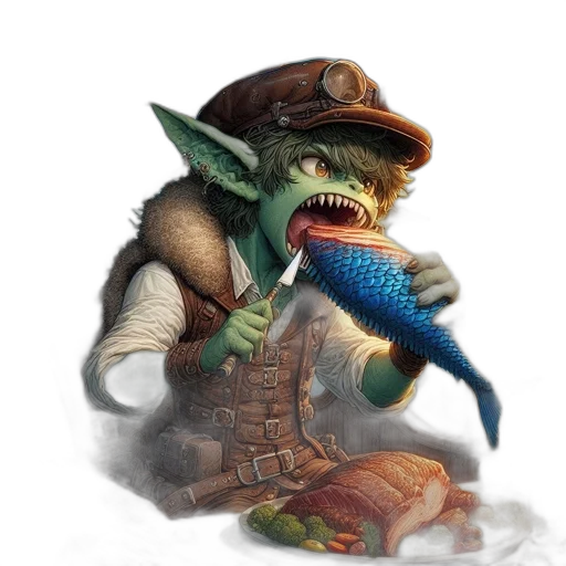 dragon, staff, creature, weapon transparent PNG cut-out