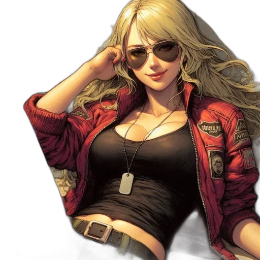 jacket, comic book art, concept art, photorealistic transparent PNG cut-out