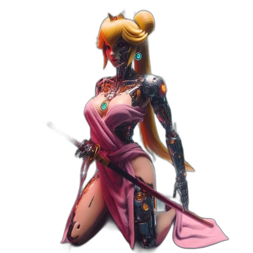staff, weapon, sword, robot transparent PNG cut-out