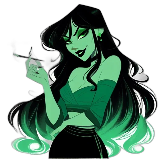 staff, concept art, comic book art, fantasy art transparent PNG cut-out