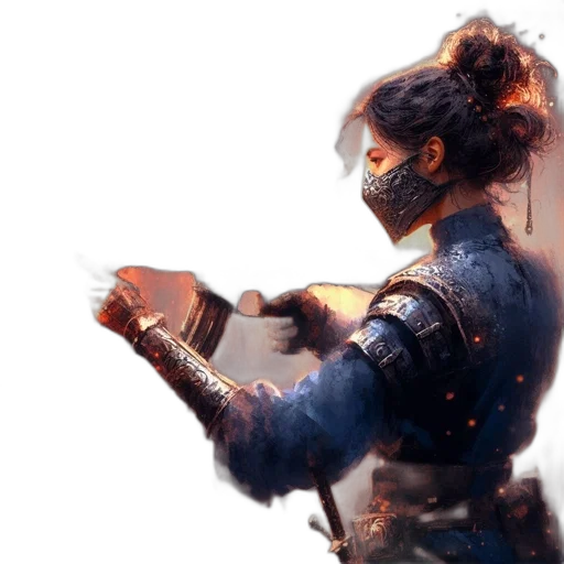 sword, mask, staff, weapon transparent PNG cut-out