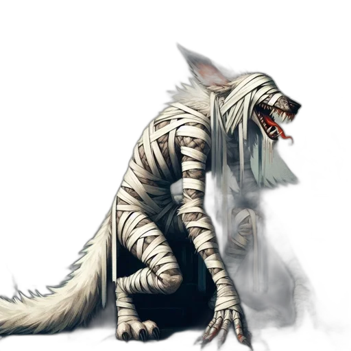 creature, animal, staff, dragon transparent PNG cut-out