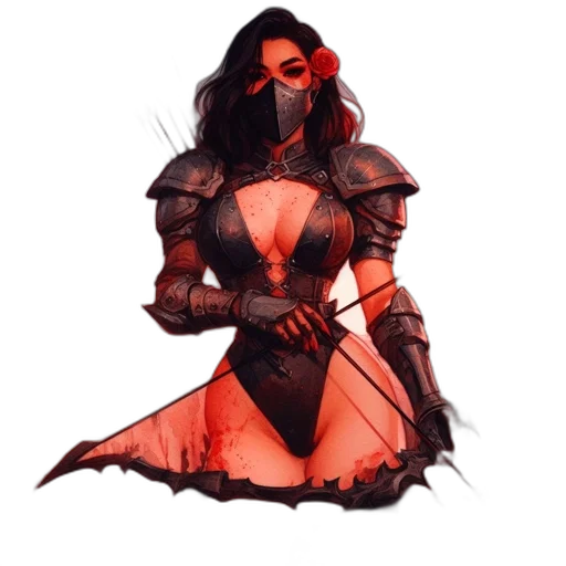 dress, mask, weapon, sword transparent PNG cut-out