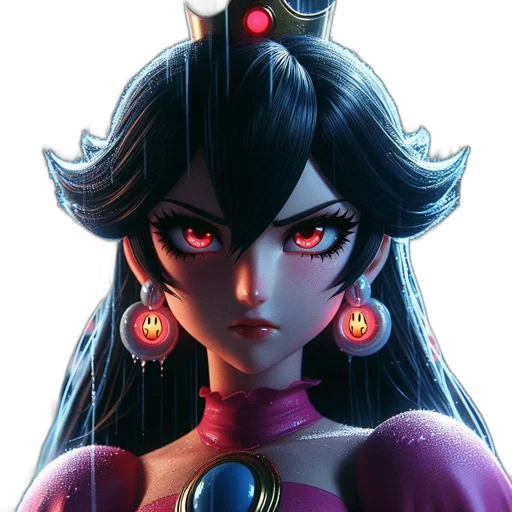 crown, jewelry, face, concept art transparent PNG cut-out