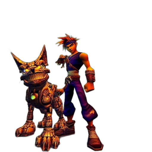 robot, staff, weapon, mask transparent PNG cut-out