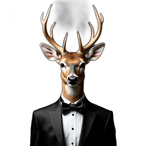 animal, staff, crown, mask transparent PNG cut-out