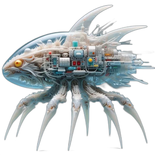 robot, creature, weapon, animal transparent PNG cut-out