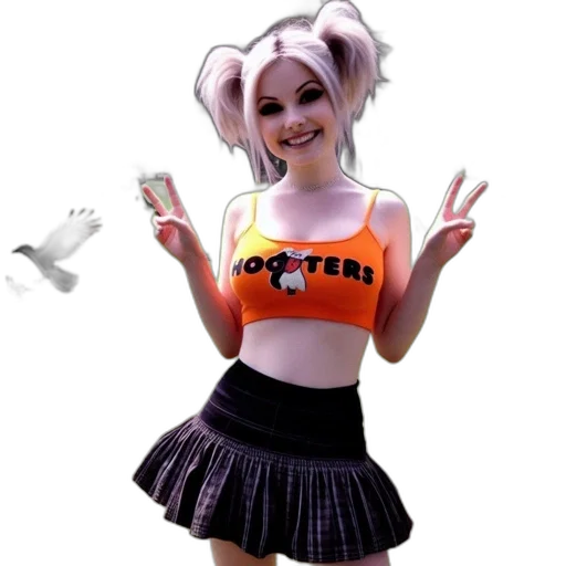 robot, staff, dress, 3d render transparent PNG cut-out