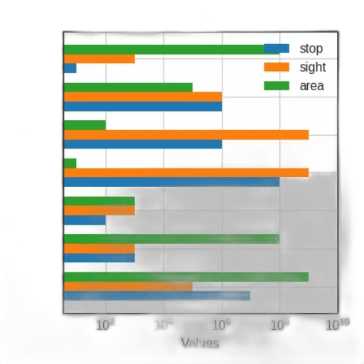 bar, graph, three, categories transparent PNG cut-out