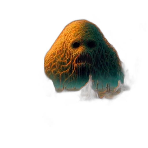 creature, animal, hair, mask transparent PNG cut-out