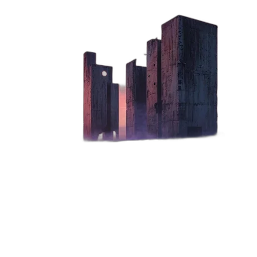 building, furniture, weapon, robot transparent PNG cut-out