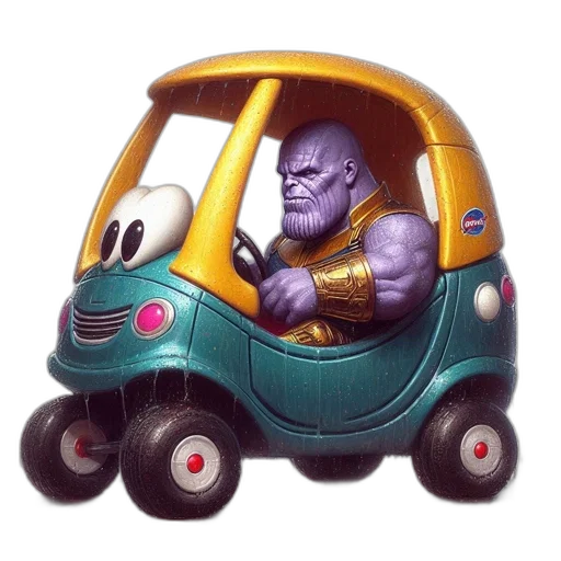 car, robot, weapon, animal transparent PNG cut-out