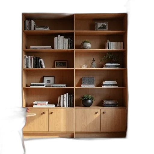 furniture, staff, 3d render, photorealistic transparent PNG cut-out