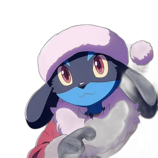 hat, staff, mask, animal transparent PNG cut-out