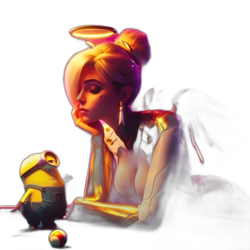 crown, robot, mask, face transparent PNG cut-out