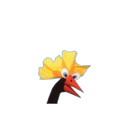 flower, hat, crown, staff transparent PNG cut-out