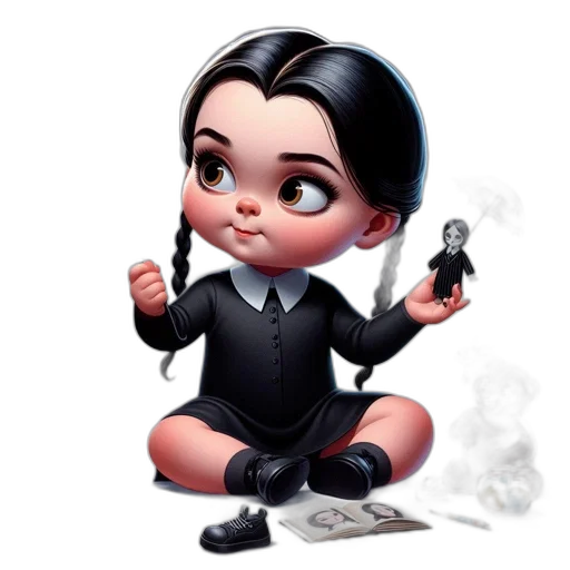 staff, cartoon, concept art, 3d render transparent PNG cut-out