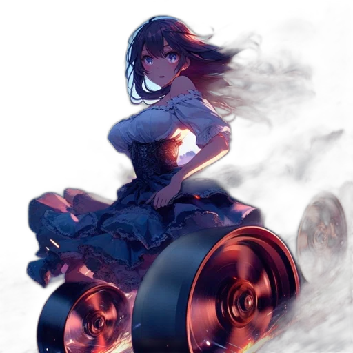 car, dress, robot, weapon transparent PNG cut-out