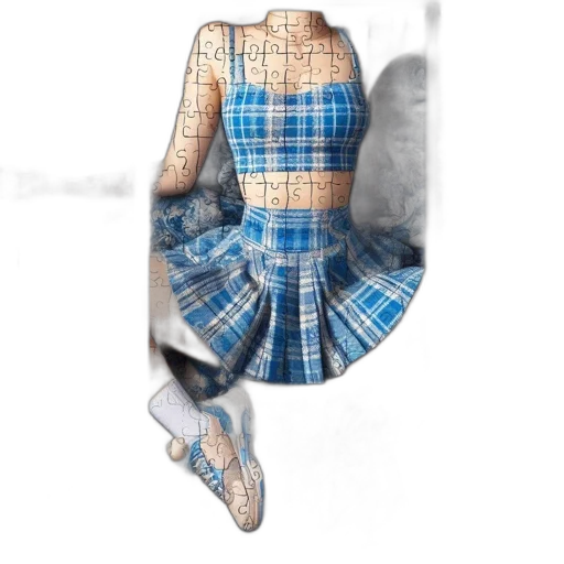 dress, umbrella, jacket, shoes transparent PNG cut-out