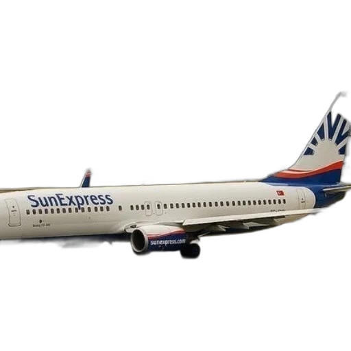 staff, 3d render, sunexpress, airplane transparent PNG cut-out
