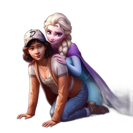 crown, staff, concept art, fantasy art transparent PNG cut-out
