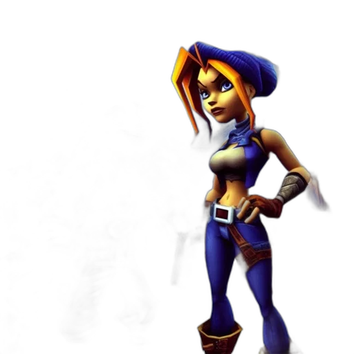 staff, hat, weapon, 3d render transparent PNG cut-out