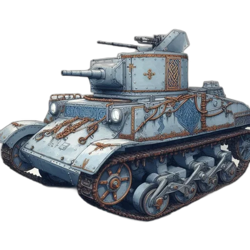 weapon, car, concept art, 3d render transparent PNG cut-out