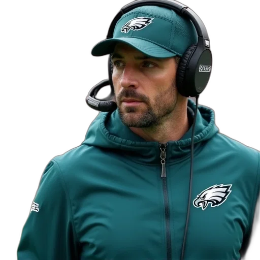 jacket, staff, hat, philadelphia transparent PNG cut-out