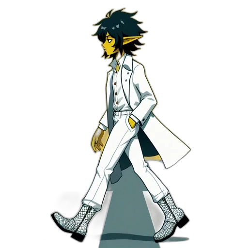 staff, jacket, robot, concept art transparent PNG cut-out