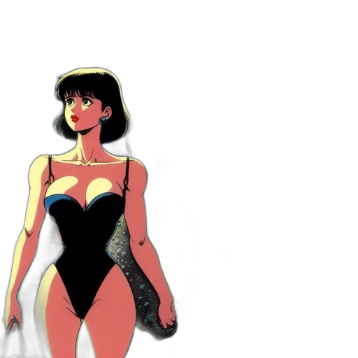dress, weapon, comic book art, concept art transparent PNG cut-out