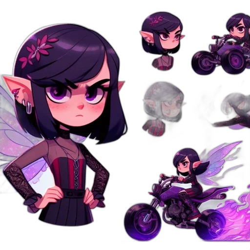 concept art, fantasy art, pixel art, cartoon transparent PNG cut-out