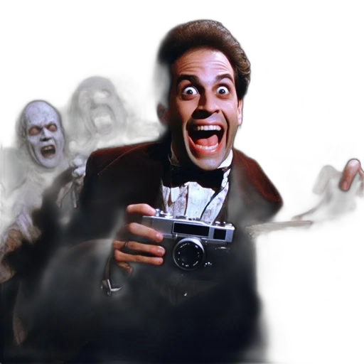 creature, mask, face, weapon transparent PNG cut-out