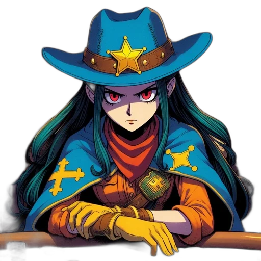 staff, hat, weapon, jewelry transparent PNG cut-out