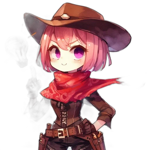 weapon, staff, hat, jacket transparent PNG cut-out