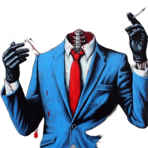 jacket, mask, robot, face transparent PNG cut-out