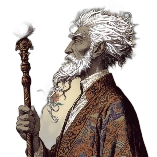 staff, sword, dragon, face transparent PNG cut-out