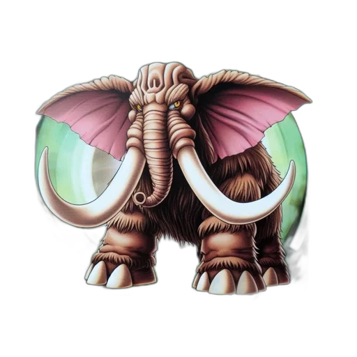 dragon, creature, animal, staff transparent PNG cut-out