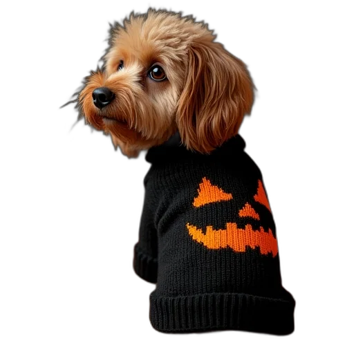jacket, hat, animal, halloween transparent PNG cut-out