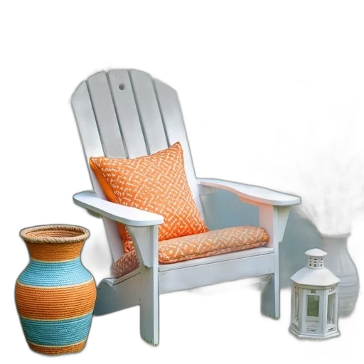 furniture, 3d render, photorealistic, monochrome transparent PNG cut-out