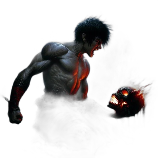 dragon, creature, mask, concept art transparent PNG cut-out