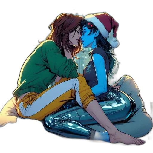 concept art, comic book art, pixel art, watercolor transparent PNG cut-out