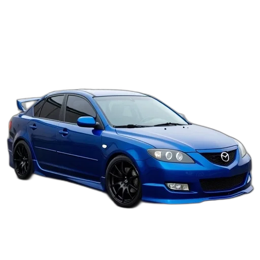 car, photorealistic, 3d render, 2006 transparent PNG cut-out