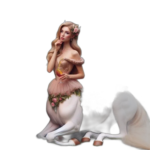 dress, crown, jewelry, fantasy art transparent PNG cut-out